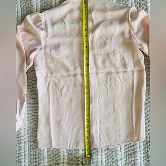 Express Light Pink Blouse, Size Medium - Picture 5 of 7